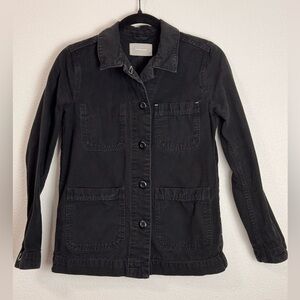 EVERLANE 100% COTTON BLACK JACKET XS #77